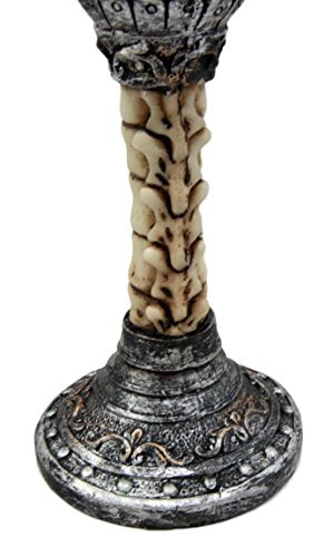 Ebros Roman Centurion General Helmet Skull Wine Drink Goblet Chalice Cup 6oz