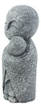 Japanese Buddha Jizo Bosatsu Monk Cradling A Baby Figurine Protector Of Children