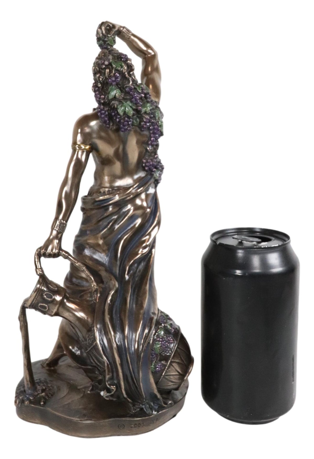 Ebros Greek Olympian God Bacchus Dionysus Statue Wine & Ecstasy Deity Figurine 11"H - Ebros Gift