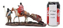Native American Indian Aborigine Family Unit Pilgrimage With Horse Figurine