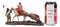 Native American Indian Aborigine Family Unit Pilgrimage With Horse Figurine