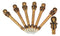 Egyptian Symbol Of Life Ankh Cross Ballpoint Pen Set Of 6 Figural Gods Of Egypt