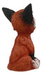 Ebros Sinister Grinning Urban Fox TeeHee Pets Collectible Statue 4.25" Tall