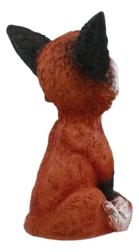 Ebros Sinister Grinning Urban Fox TeeHee Pets Collectible Statue 4.25" Tall