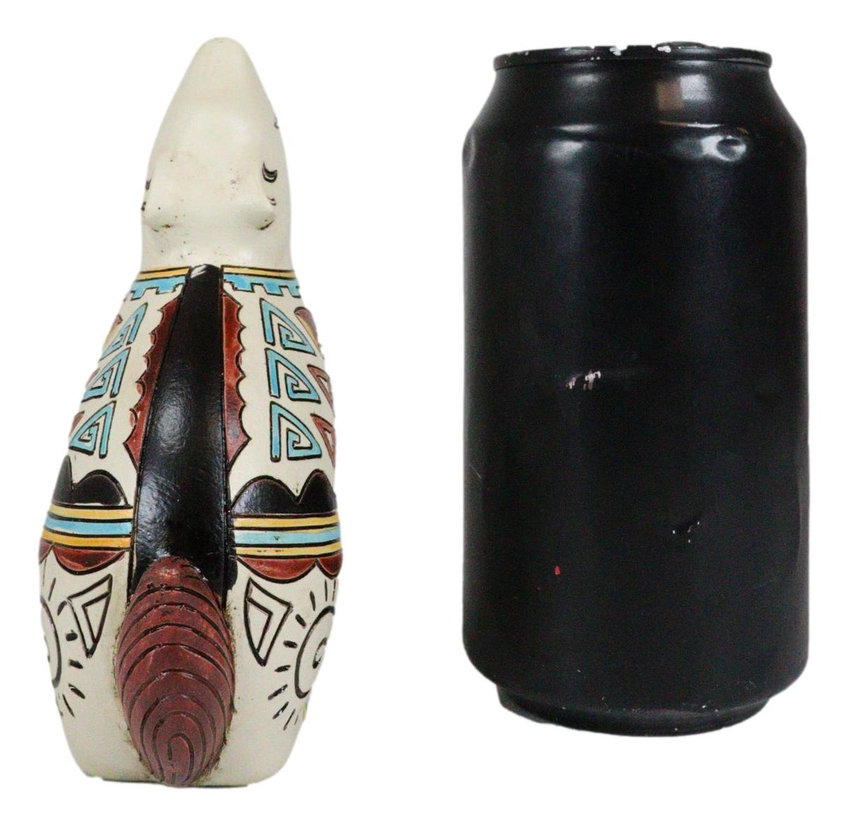 Native Tribe American Aztec Hopi Indian Style Howling Wolf Totem Spirit Figurine
