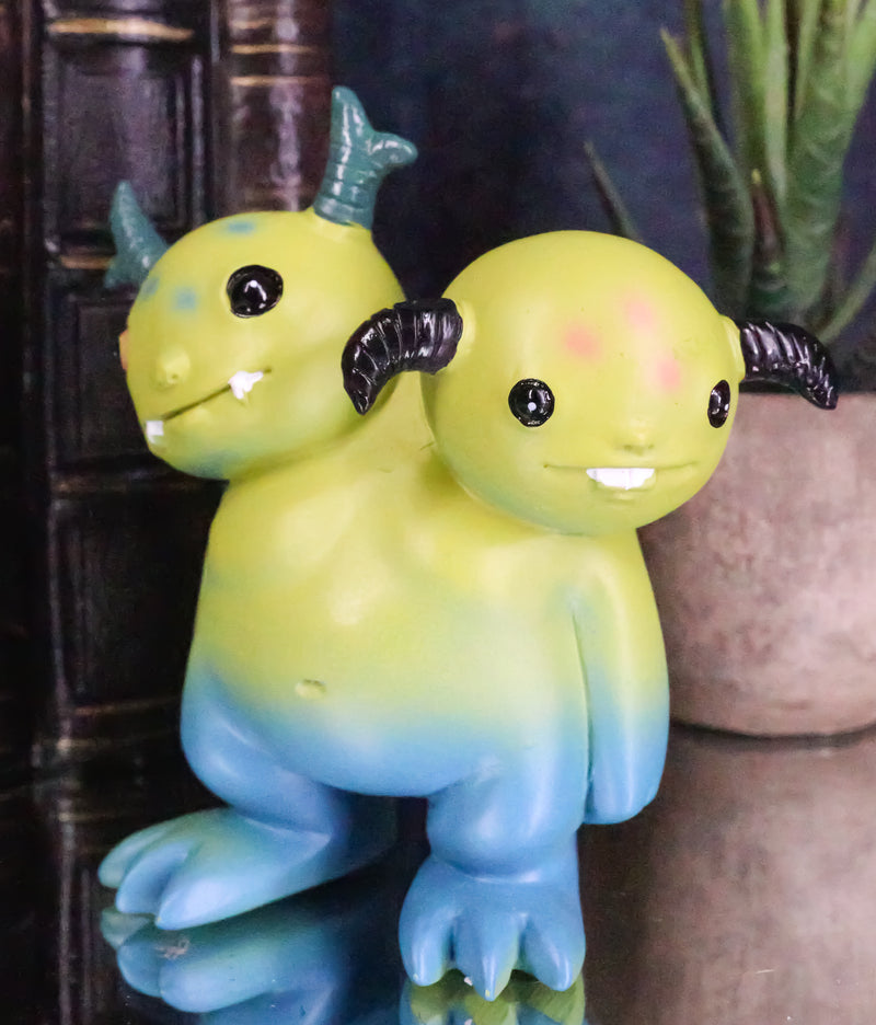 Underbedz Cid And Chad Little Daemon Alien Monster Conjoined Twins Figurine