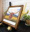 Western Rustic Stag Deer Antlers Book Photo Frame Ipad Tablet Holder Easel Stand
