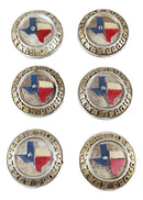 Set Of 6 Western Texan Map Texas Born And Proud Drawer Cabinet Furniture Knobs