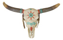 Ebros Large Navajo Native Spirit Dreamcatcher Buffalo Bull Cow Skull Head Wall Decor