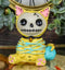 Furrybones Tabby Mao Mao Entangled With Yarn Kitty Cat Skeleton Figurine 2.5"H