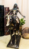 Ebros Medicine Man With Eagle Feather Headdress On Horse Decorative Figurine 8"H