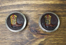 Set Of 6 Western Rustic Country Cowboy Boots Furniture Cabinet Door Pull Knobs