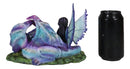 Twilight Slumber Enchanted Fairy With Sleeping Dragon On Lap Amy Brown Figurine