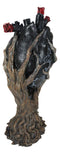 Wicca Spirit God Celtic Greenman Ent Holding Black Human Anatomy Heart Figurine
