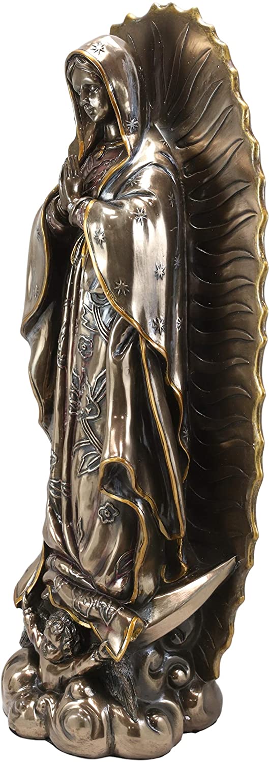 Ebros 19" Tall Large Catholic Blessed Virgin Our Lady of Guadalupe Statue Holy Mother