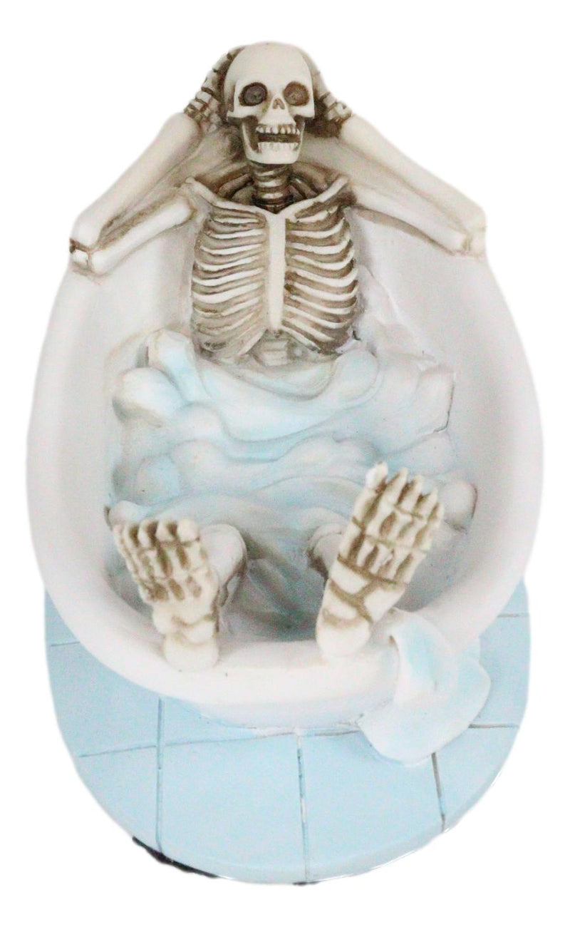 Ebros Eternal Afterlife Skeleton Soaking in Bubble Bath Tub Jacuzzi Macabre