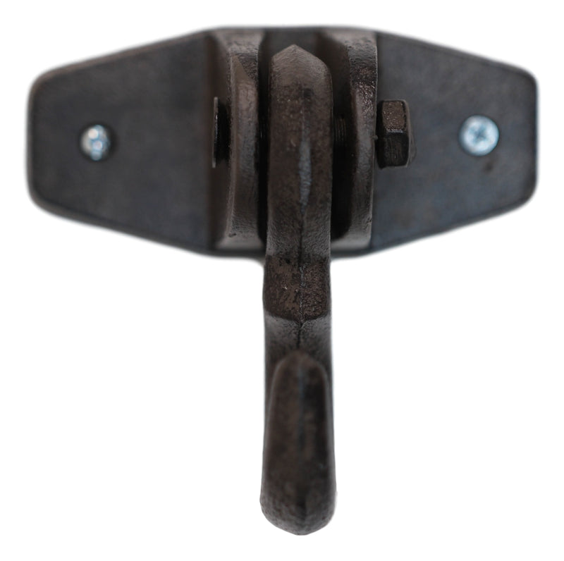 Cast Iron Decorative Trolley Farmhouse Rustic Coat Hat Wall Hooks