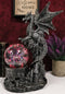 Wizards Dungeons and Dragons Saurian Dragon Electric Plasma Ball Lamp Statue