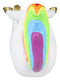 Fantasia Rainbow Unicorn With Golden Horn Wine Holder Figurine Kitchen Statue