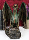 Ebros Lord of The Skies Roaring Rust Fire Dragon Figurine 9" H Mythical Fantasy
