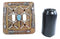 Faux Wood Indian Turquoise 4 Arrows Wall Double Toggle Switch Plates Set Of 2