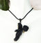 Ebros Gothic Black Raven Crow Scavenger Pendant Medallion Pewter Necklace