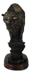 North American Indian Plains Bison Buffalo Climbing Rock Cliff Slope Figurine