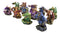 Ebros Medieval Renaissance Set of 12 Miniature Dragon in Different Poses Fantasy Dungeons and Dragons Mini Scale 2" Tall Decorative Sculptures