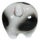Ceramic Animal Farm Porky Pigs Lover Couple Kissing Salt Pepper Shakers Set