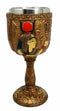 Egyptian Gods And Royalty Wine Goblets Set of 11 King Tut Nefertiti Anubis Seth