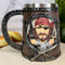 Ebros Caribbean Seas Pirate Captain Sparrow And Hook Large Tankard Coffee Mug