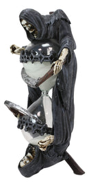 Soul Harvester Time Waits For No Man Gothic Grim Reaper With Scythe Sand Timer