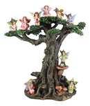 Fairy Garden Fairies Greenman Tree Starter Kit Set For Adults Kids 10 Piece Set