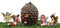 Fairy Garden Miniatures Starter Kit Pine Cone Cottage With 4 Fairy Figurines Set