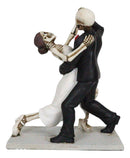 Skeleton Wedding Couple Dancing Day of the Dead Dia de Los Muertos Figurine