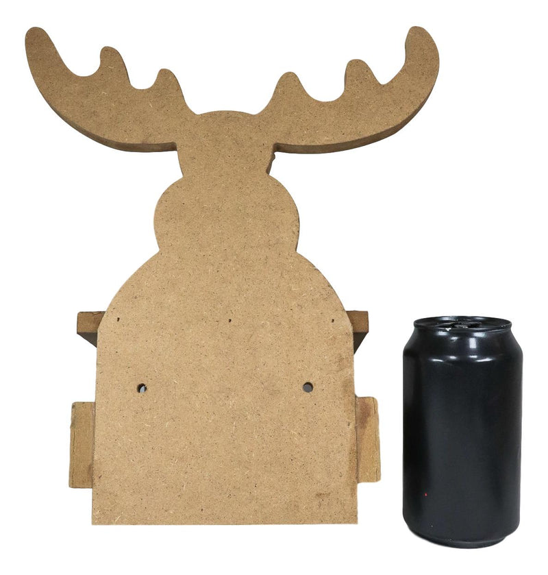 Ebros Whimsical Kids Rustic Bull Moose Cub Toilet Paper Holder With Cell Phone Rest