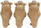 Ebros Golden See Hear Speak No Evil 3 Wise Owls with Royal Crowns and Crystals Figurine Decor Set Wisdom of The Woods Wise Great Horned Owls Collectible Statues