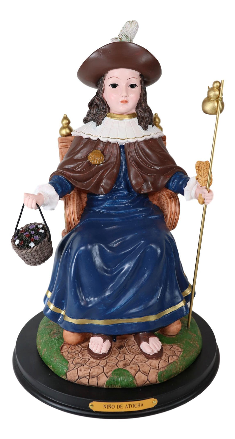 Ebros Roman Catholic Santo Nino De Holy Infant Of Atocha Figurine 13.5"H