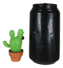 Prickles Whimsical Rabbit That Transform Into Cactus Plant In Pot Figurine Small