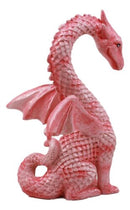 Valentine Cupid Love Pink Dragon Figurine 4.25"H Romantic Female Dragon Statue
