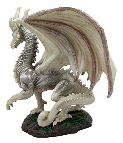 Ebros Fantasy Battle of Thrones Aged Wraith Hydra Wise Old Dragon 8" Tall Figurine - Ebros Gift