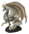 Ebros Fantasy Battle of Thrones Aged Wraith Hydra Wise Old Dragon 8" Tall Figurine