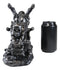 Ebros Hell Ghost Rider Skull Chopper Motorbike Wine Holder Figurine 15.25" L