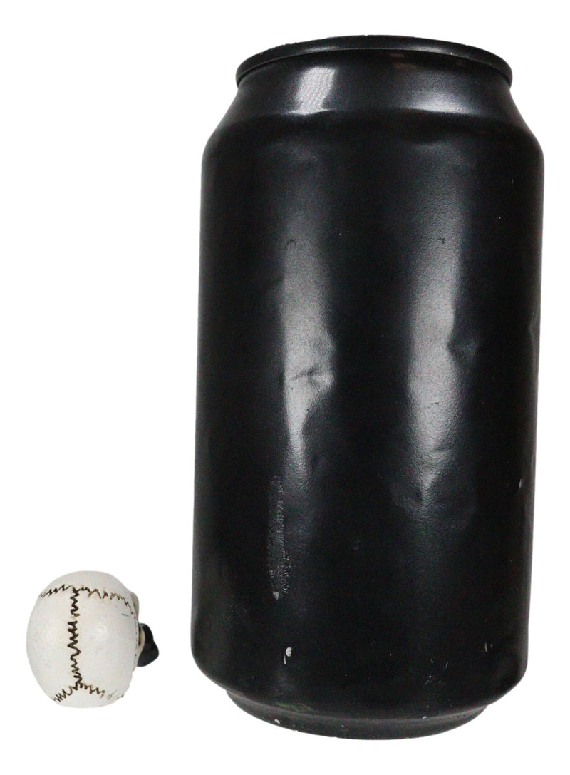 Gothic Tango Vampire Skull Biting Black Rose Stalk Mini Dark Alchemy Figurine