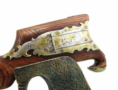 Ebros Annialator MK II Steampunk Rifle Figurine 29" Long Gas Chamber Ionizer Figurine