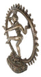 Ebros Hindu Avatar Deity Cosmic Dancer Shiva Nataraja By Fire Wheel Altar Figurine