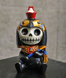 Ebros Egyptian Furrybones Horus Ra Falcon Bird God Holding Flail Figurine Small 3.75 Inch Tall Furry Bones Skeleton Decor Statue Gods and Goddesses of Egypt