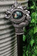 Fantasy Ocular Evil Eye Of Sauron And Dragon Claws Swagger Cane Cosplay Stick