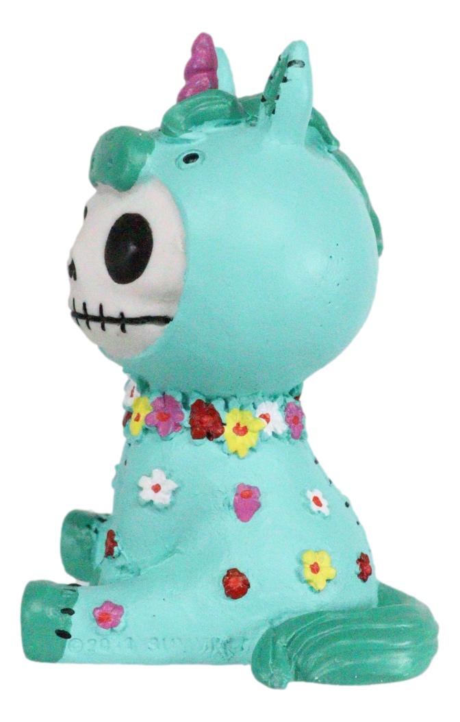Furrybones Unie The Sky Castle Rainbow Unicorn Skeleton Statue Toy Furry Bones