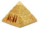 Egyptian Tomb Golden Pyramid Of Deities Gods Jewelry Ornament Box Figurine